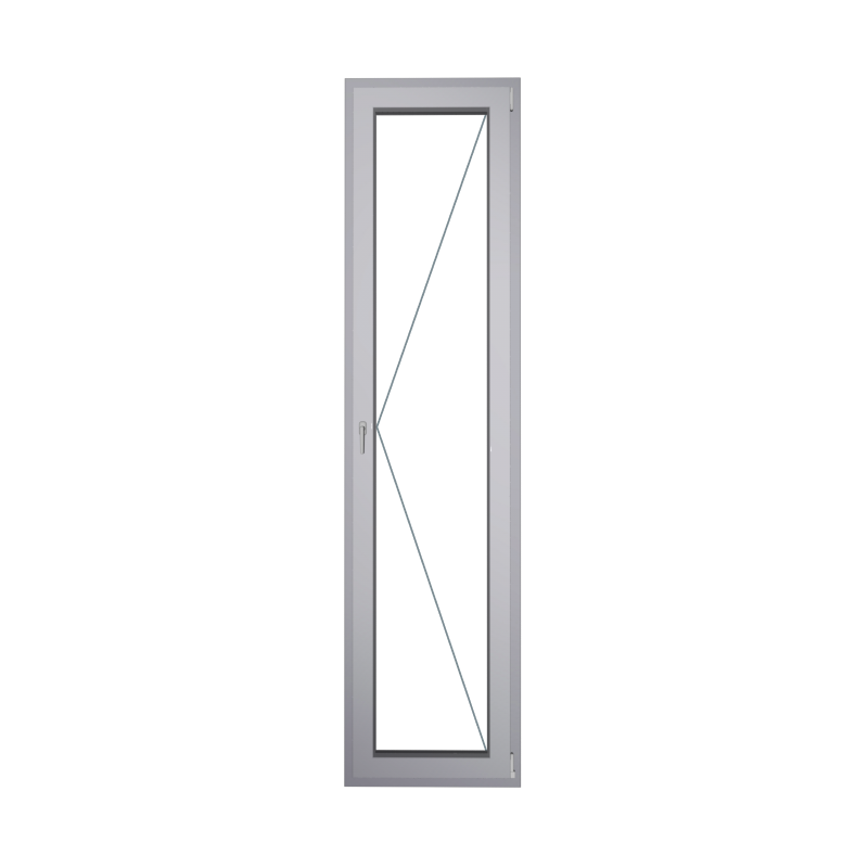 Панорамное алюминиевое окно Kaleva Aluvet Home Window в частный дом для лестницы, 1200x4000, распашное